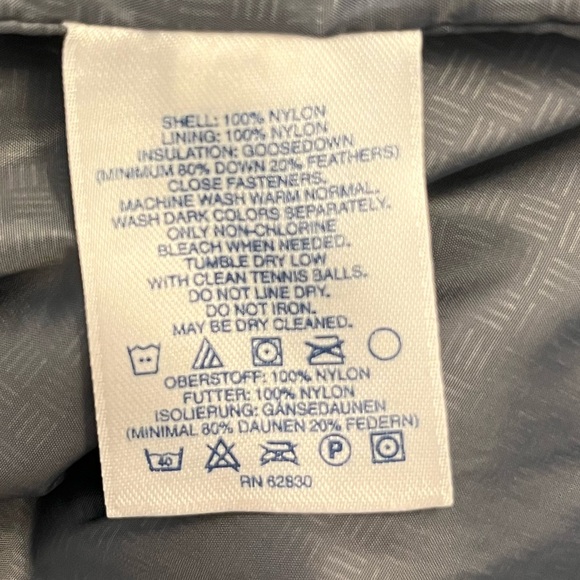 Land’s End Goose Down Hooded Jacket - Large (42-44) - Picture 13 of 13